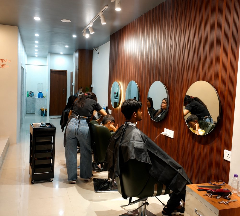 Valentino X Salon interior